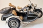 Preview: Polistil BMW R 75 Motorrad mit Beiwagen 1955 Metallmodell (6642)